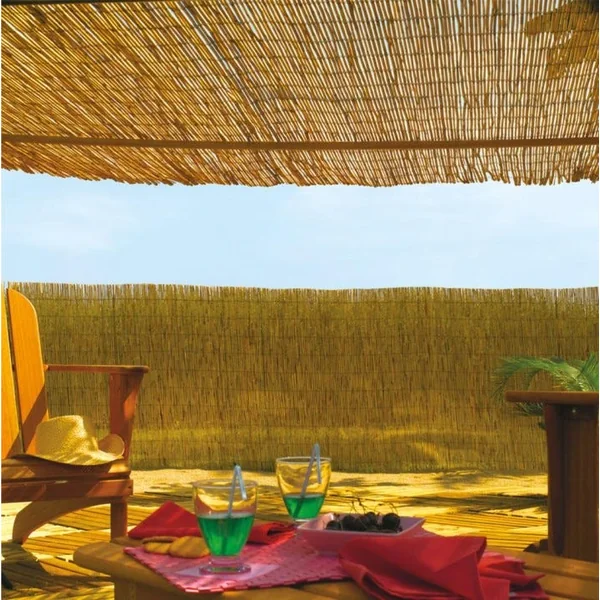 Paillon soleil naturel Reedcane 1 x 5 m
