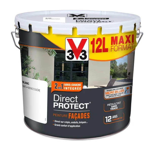 Peinture façades Direct protect meulière V33