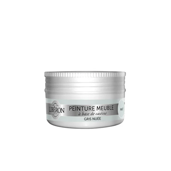 Peinture meuble à base de caséine gris nuée mat 75 ml