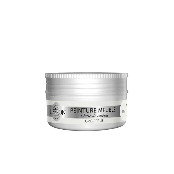 Peinture meuble à base de caséine mat gris perle 75ml