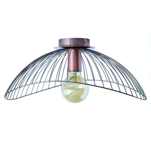 Plafonnier KASTELI cuivre Ø45 H23cm SEYNAVE