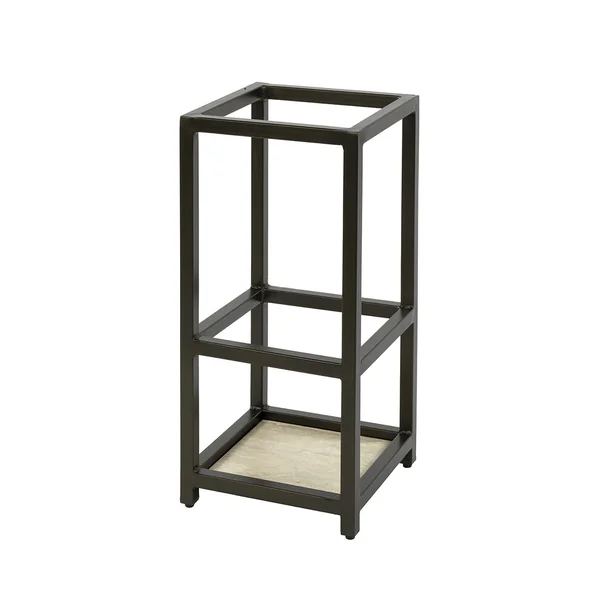 Porte-parapluies industriel en métal bronze Teresa