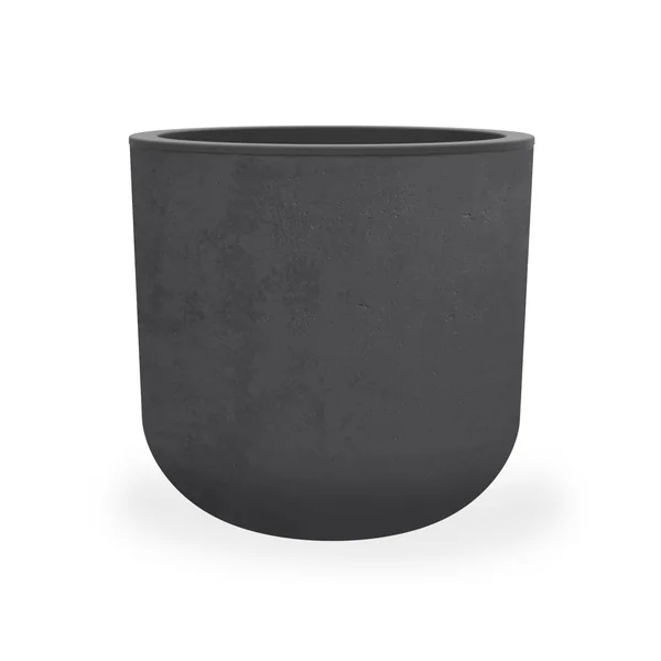 Pot rond Basalt Up Ø48,5 cm 67L gris anthracite EDA