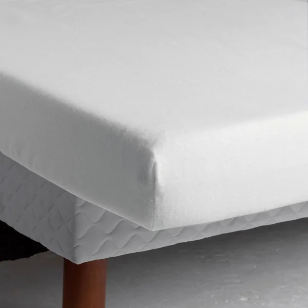 Protège matelas molleton anti punaises de lit Anna - 160 x 200 cm