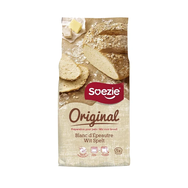 Préparation pour pain blanc d'épeautre 2,5kg SOEZIE