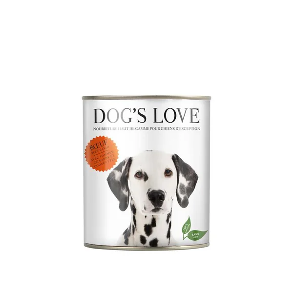 Pâtée naturelle pour chien au bœuf - boite de 400 g