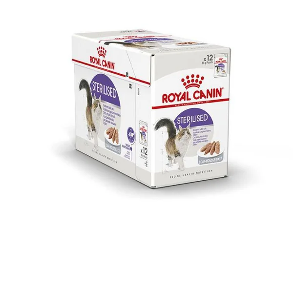 Pâtées pour chat stérilisé en mousse Royal Canin Sterilised - 12 x 85 g