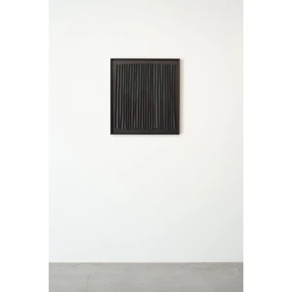 'Rhythm Black' Cotton Rag Paper Composition