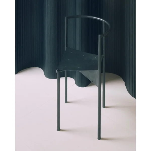 Sculptural Tambour Screen in Fumed Poplar by Tom Roberts
