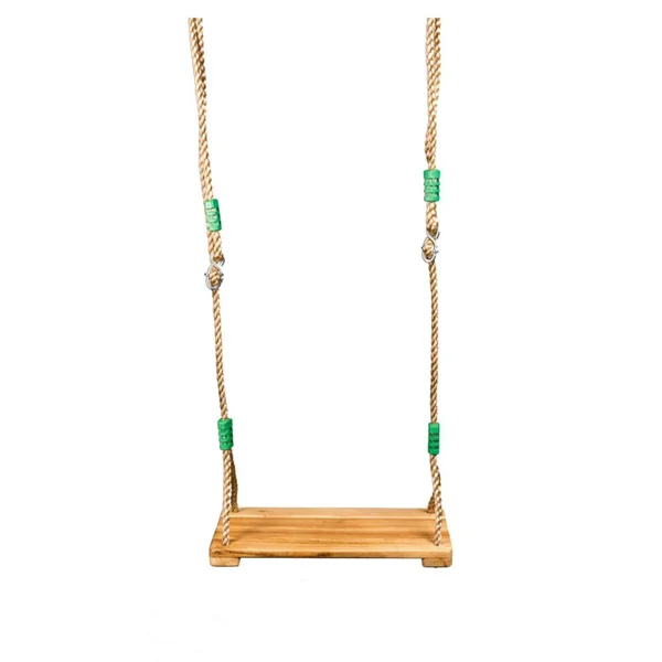 Siège de balançoire en bois de luxe pour portique de 3 à 3,5 m