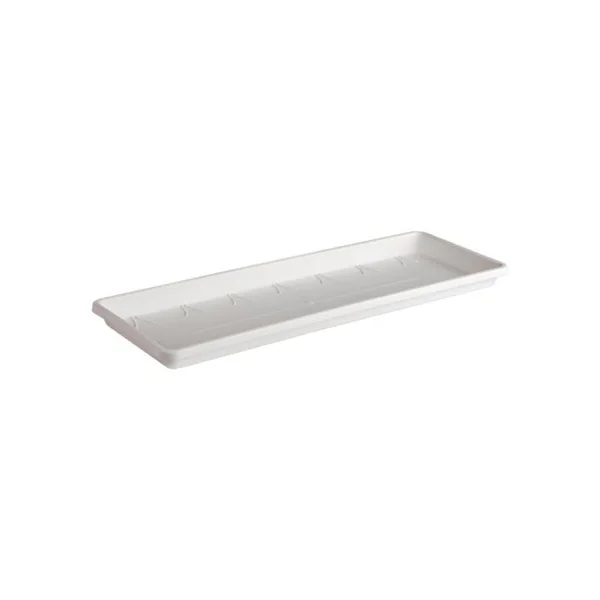 Soucoupe balconnière Barcelona 50 cm blanc