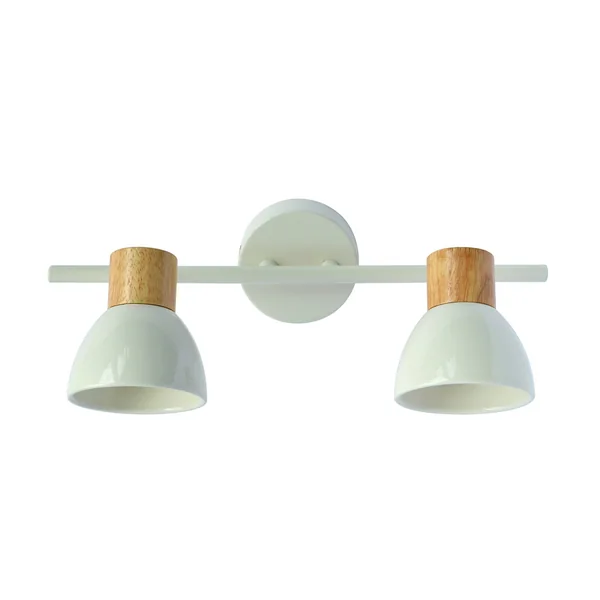 Spot WILMA 2 lumières blanc L32 H9cm SEYNAVE