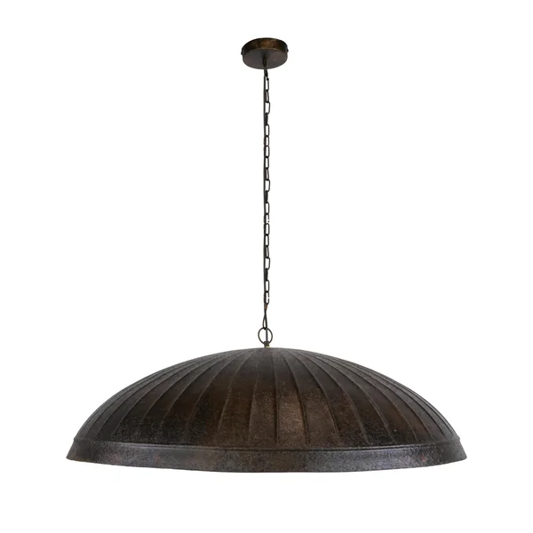 Suspension de table en métal brun vintage Ø90 cm RALF