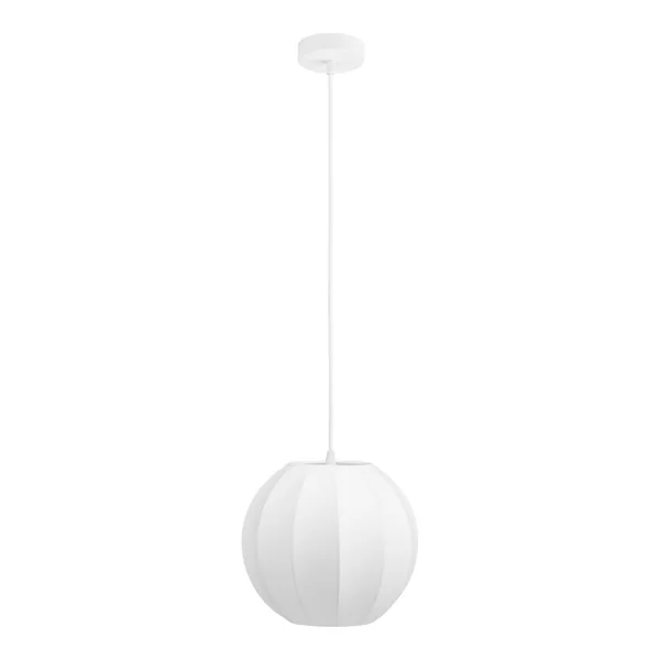 Suspension moderne blanche ø25 cm SKIVE