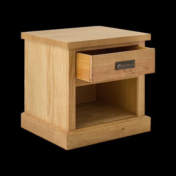 Table de chevet 1 tiroir bois massif Indra