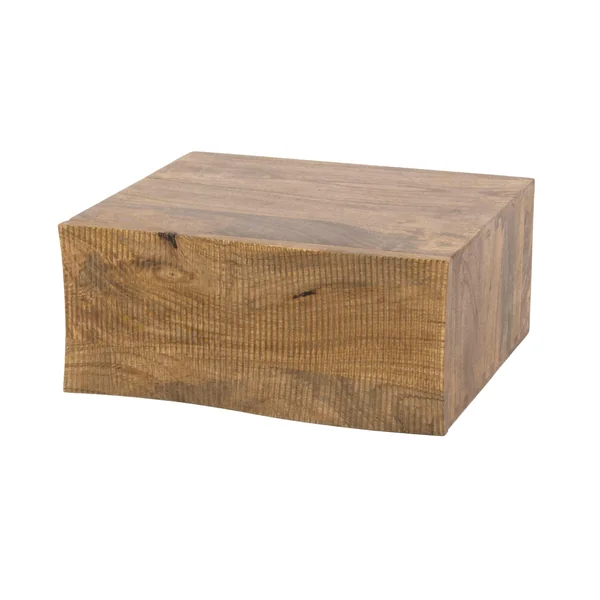 Table de chevet suspendue 1 tiroir bois rainuré 40 cm DELHI