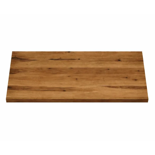 Table extensible bois brun bords droits pied graphique 200 cm PALERME
