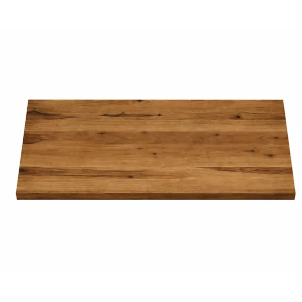 Table extensible bois brun bords droits pieds en X 180 cm PALERME