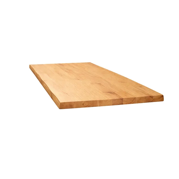 Table extensible chêne huilé bords naturels pieds verre 180 cm PALERME