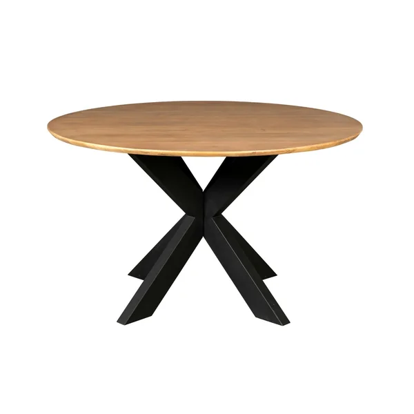 Table à manger ronde en bois de manguier Ø130 cm CORTINA