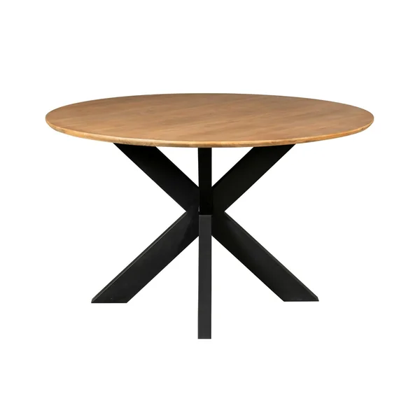 Table à manger ronde en bois de manguier Ø130 cm CORTINA