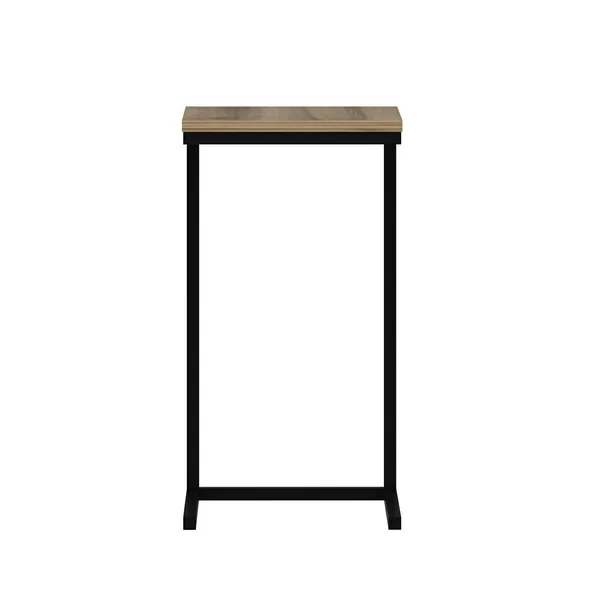 Tablette canapé pour ordinateur décor bois métal JENA