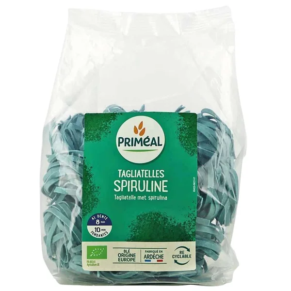 Tagliatelles spiruline 250 g PRIMEAL