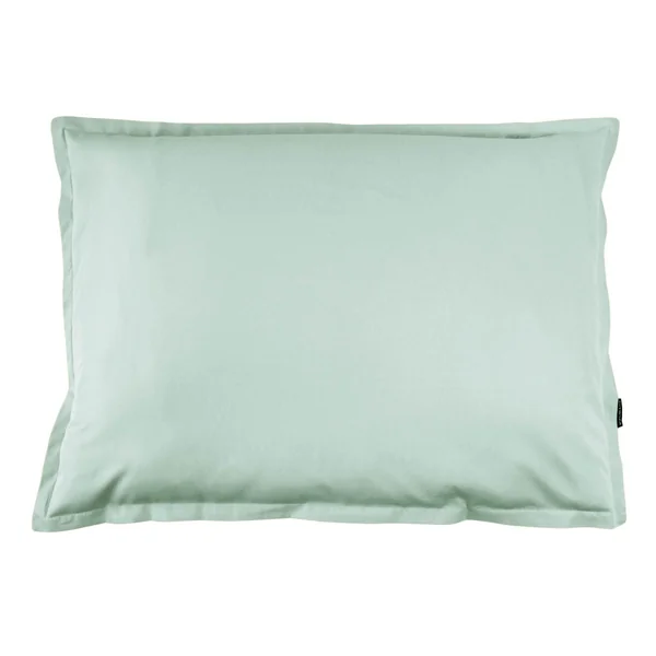 Taie d'oreiller rectangulaire percale de coton (50 x 70 cm) Cali Vert eucalyptus