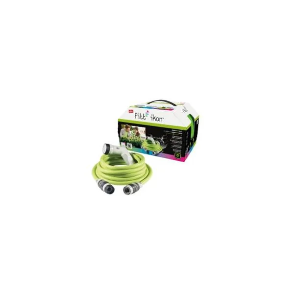 Tuyau Extensible Lime 100% équipé Fitt Ikon Gardena - 20 m