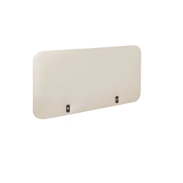 Tête de lit Daphnée arrondie - Crème - Largeur 160 cm