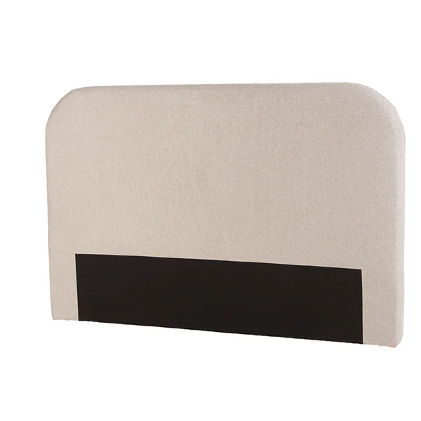 Tête de lit rembourrée pour lits 140/160cm couleur beige RIVANA