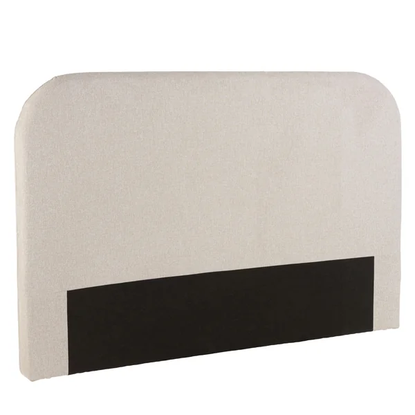 Tête de lit rembourrée pour lits 140/160cm couleur beige RIVANA