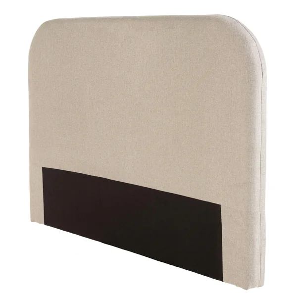 Tête de lit rembourrée pour lits 140/160cm couleur beige RIVANA