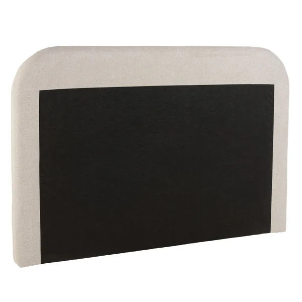 Tête de lit rembourrée pour lits 140/160cm couleur beige RIVANA