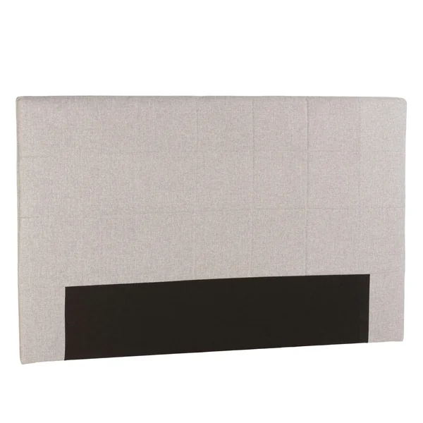 Tête de lit rembourrée pour lits 140/160cm couleur grise RIVANA