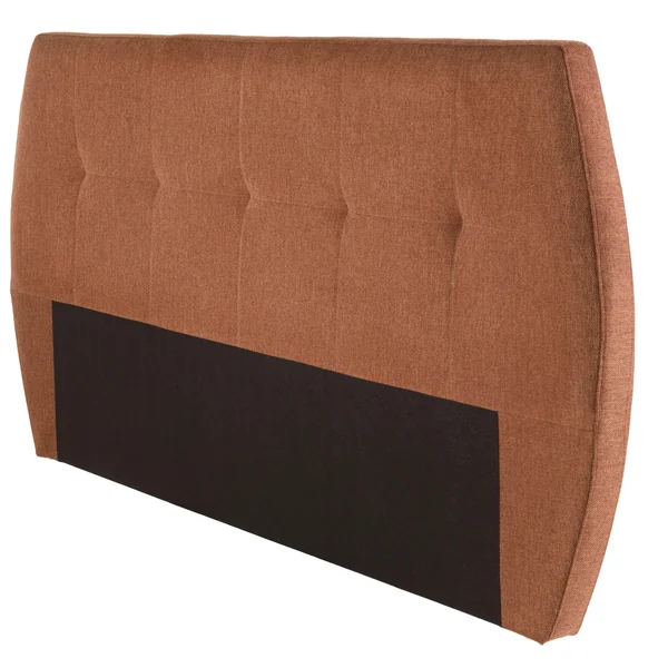 Tête de lit rembourrée pour lits 140/160cm couleur terracotta RIVANA