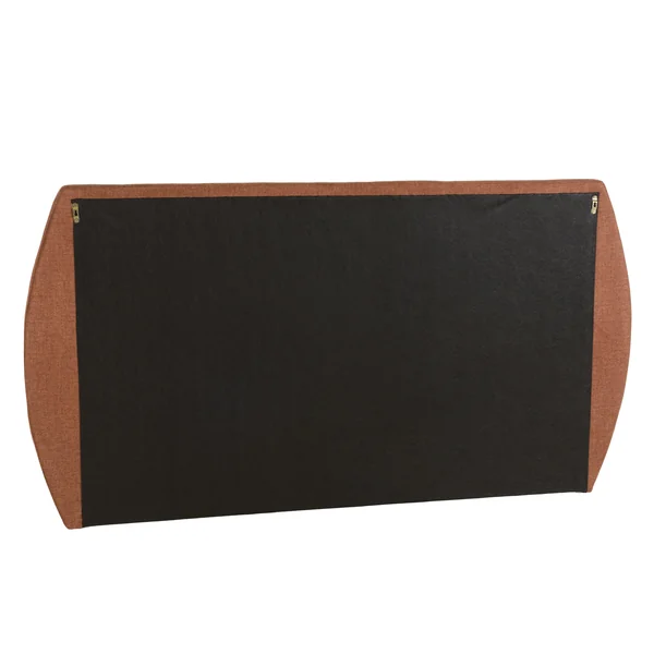 Tête de lit rembourrée pour lits 140/160cm couleur terracotta RIVANA