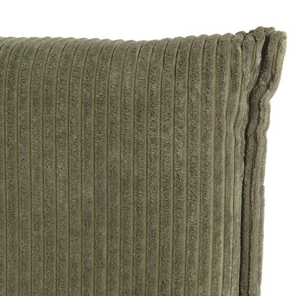 Tête de lit rembourrée pour lits 140/160cm velours côtelé vert RIVANA