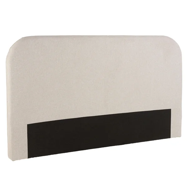 Tête de lit rembourrée pour lits 160/180cm couleur beige RIVANA
