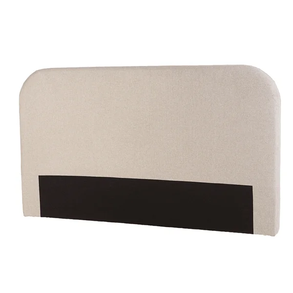Tête de lit rembourrée pour lits 160/180cm couleur beige RIVANA