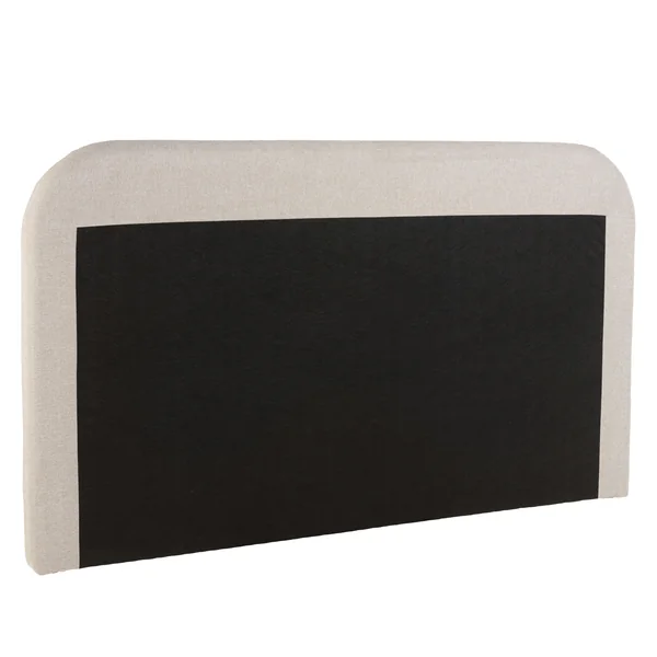 Tête de lit rembourrée pour lits 160/180cm couleur beige RIVANA