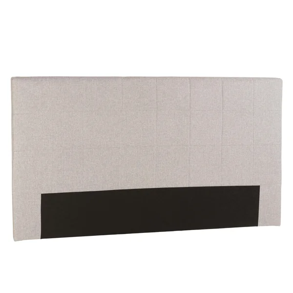 Tête de lit rembourrée pour lits 160/180cm couleur grise RIVANA