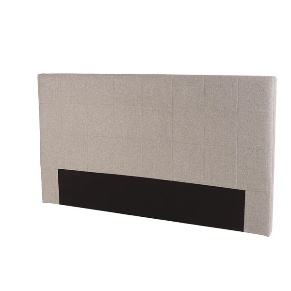 Tête de lit rembourrée pour lits 160/180cm couleur grise RIVANA