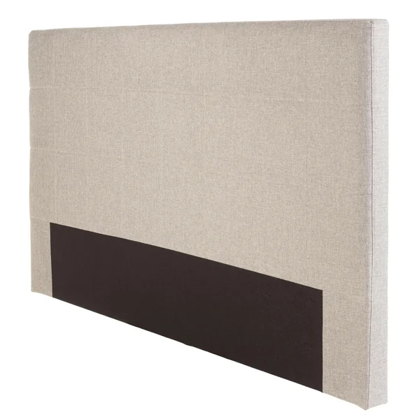 Tête de lit rembourrée pour lits 160/180cm couleur grise RIVANA