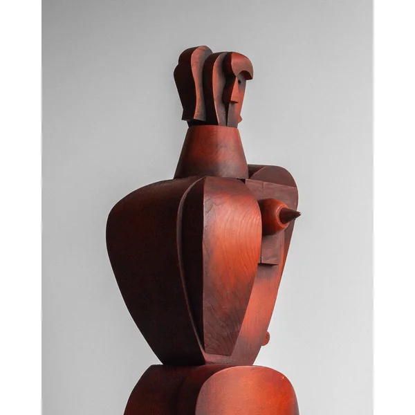 Vintage Cubist Sculpture II by Atelier Boulogne